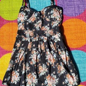 Floral mini dress